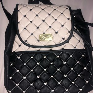 Betsey Johnson heart backpack